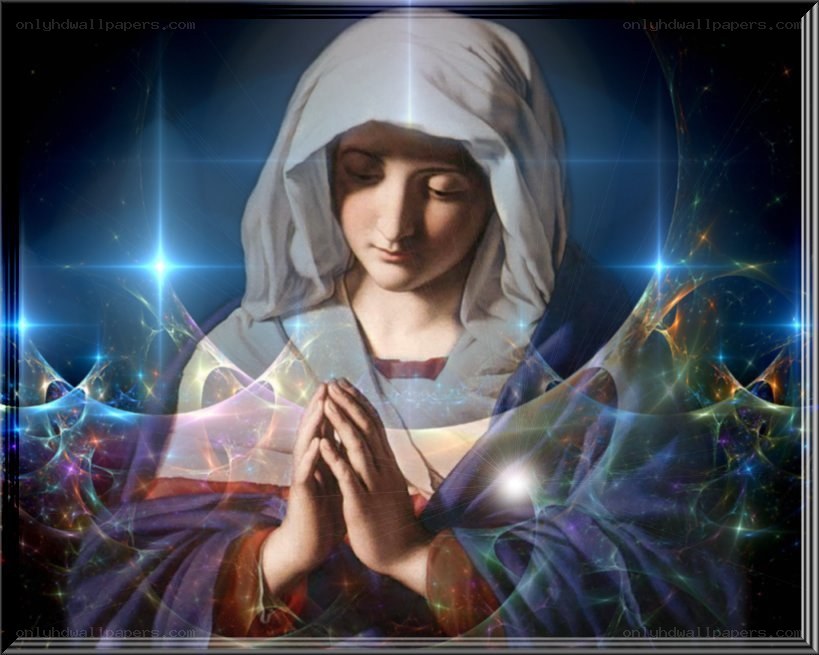 Virgin Mary in prayer