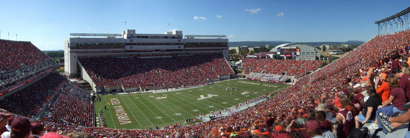 Virginia Tech football stadium