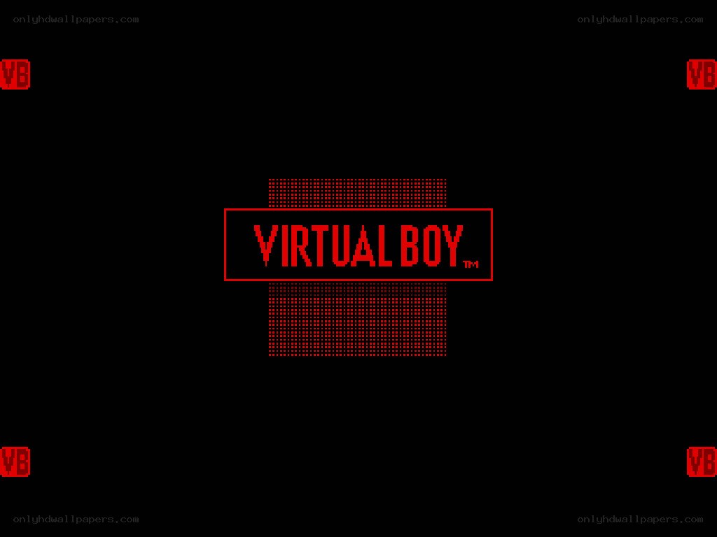 Virtual Boy logo screen