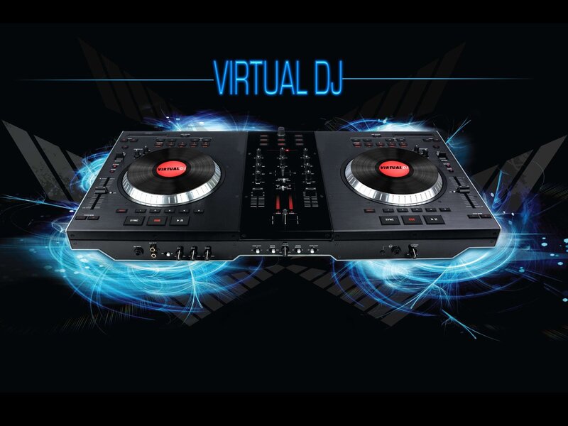 Virtual DJ controller device