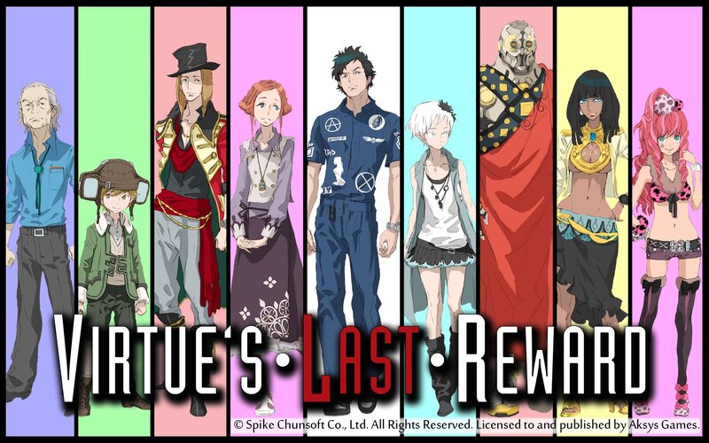 Virtue's Last Reward characters