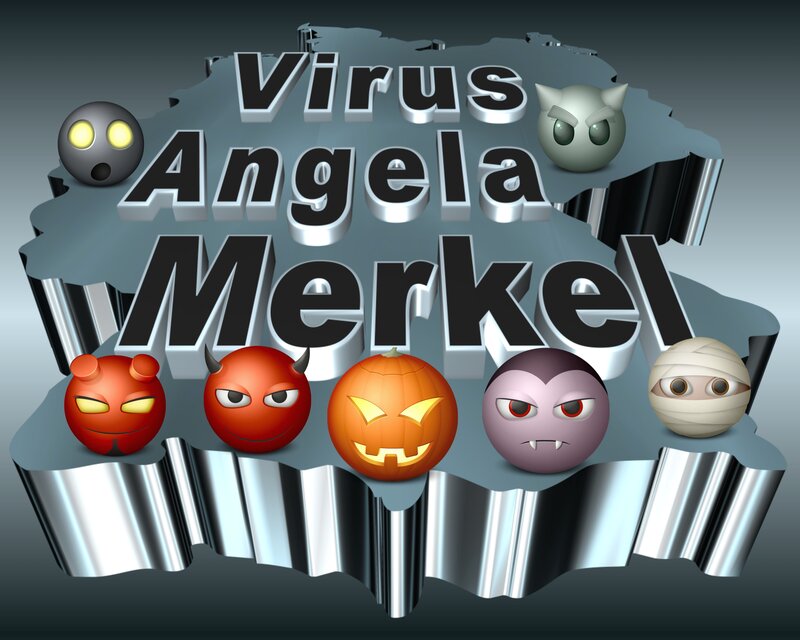 Virus Angela Merkel