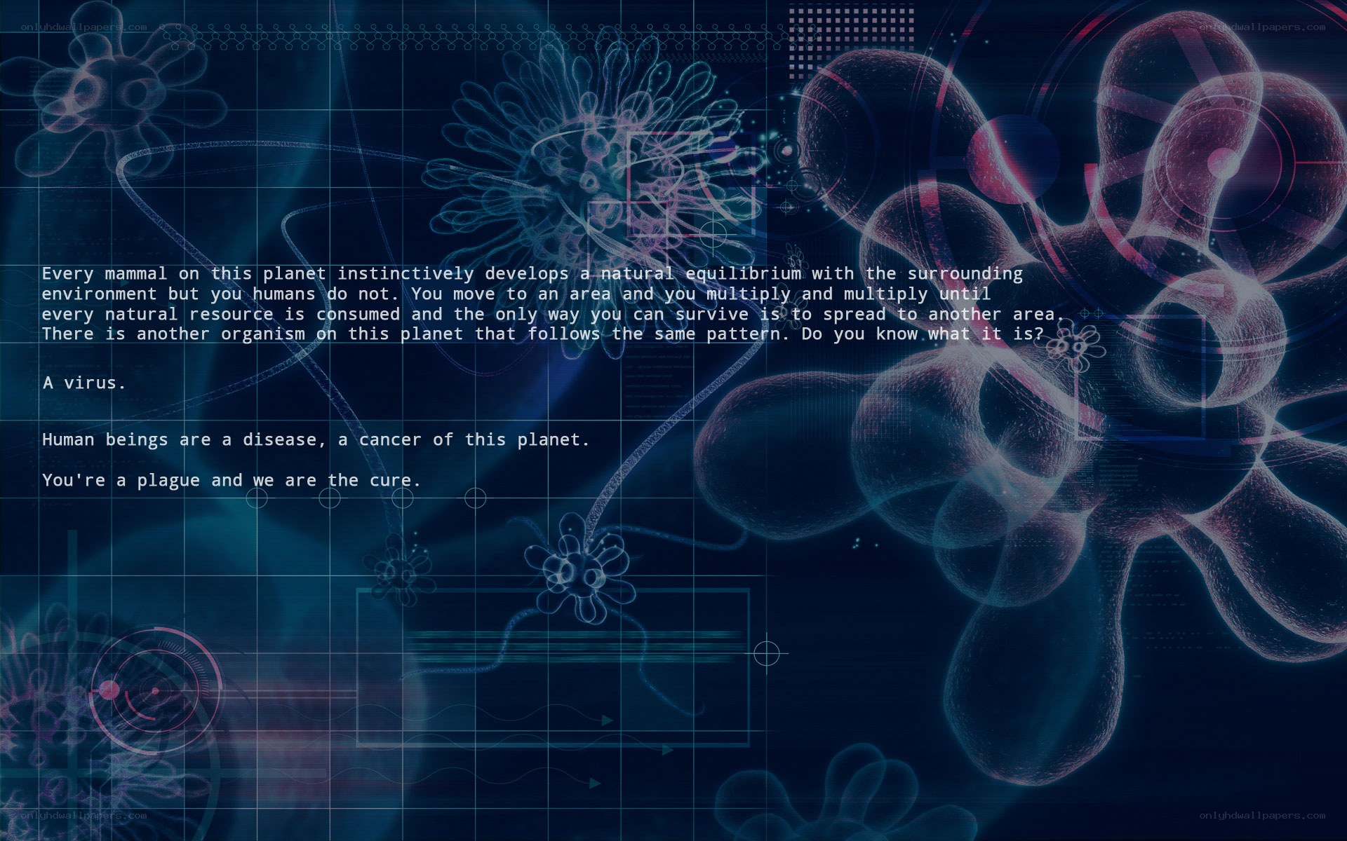 virus as a disease metaphor
