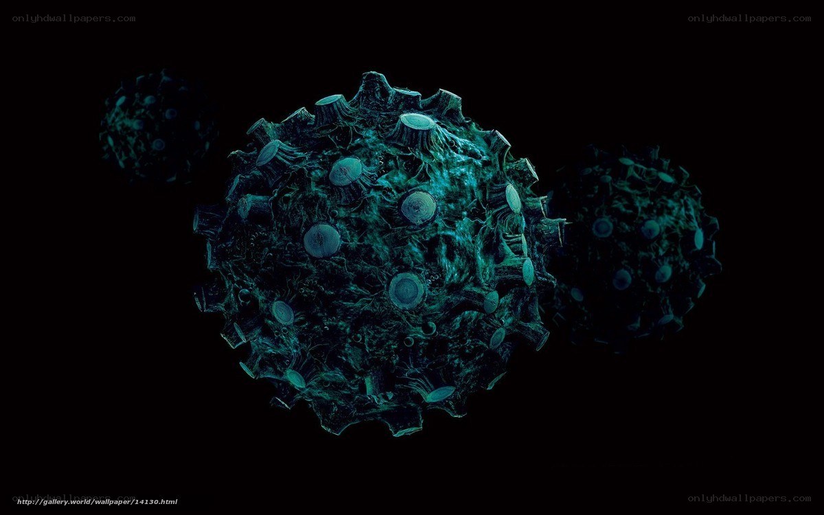 virus cell visualization