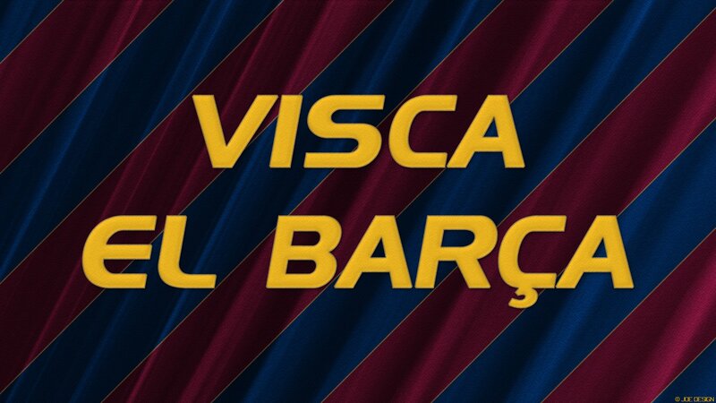 Visca El Barça graphic