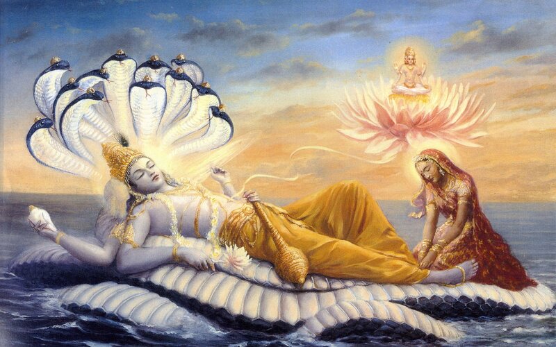Vishnu on Ananta Shesha