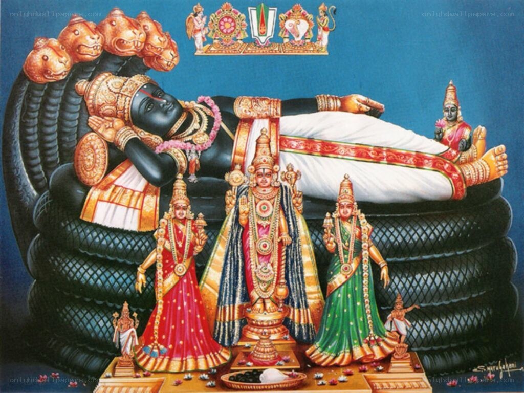 Vishnu on Shesha