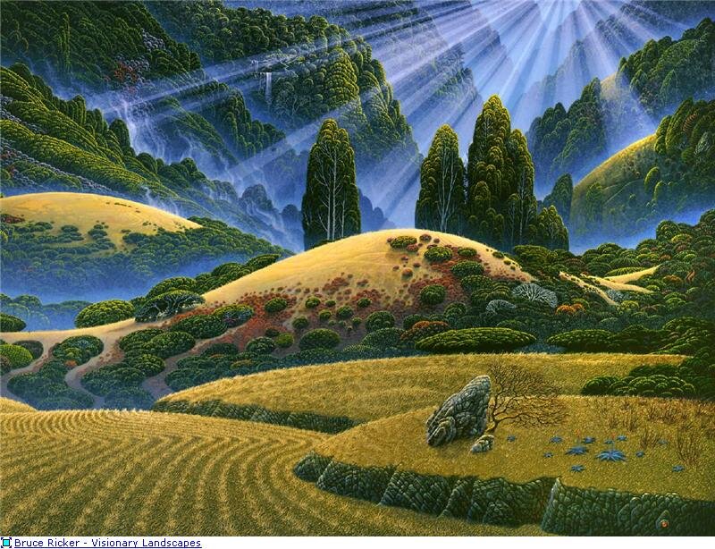 Visionary Landscape Painting