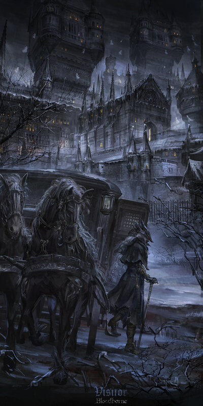 Visitor with Horse-drawn Carriage