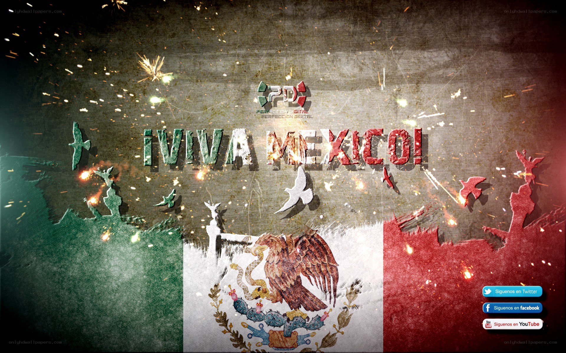 Viva Mexico graphic design