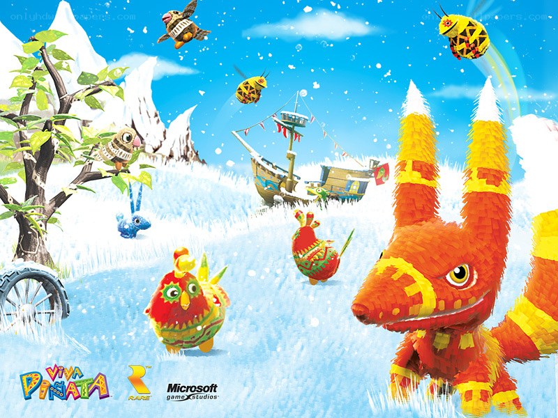 Viva Piñata game art