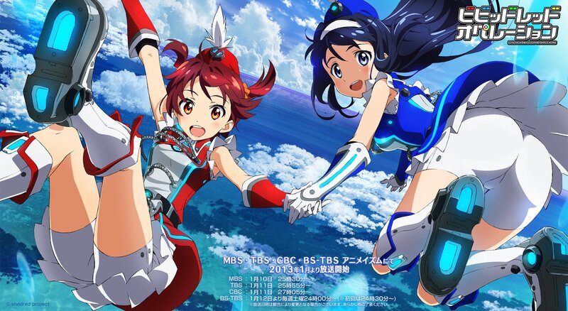 Vividred Operation anime art