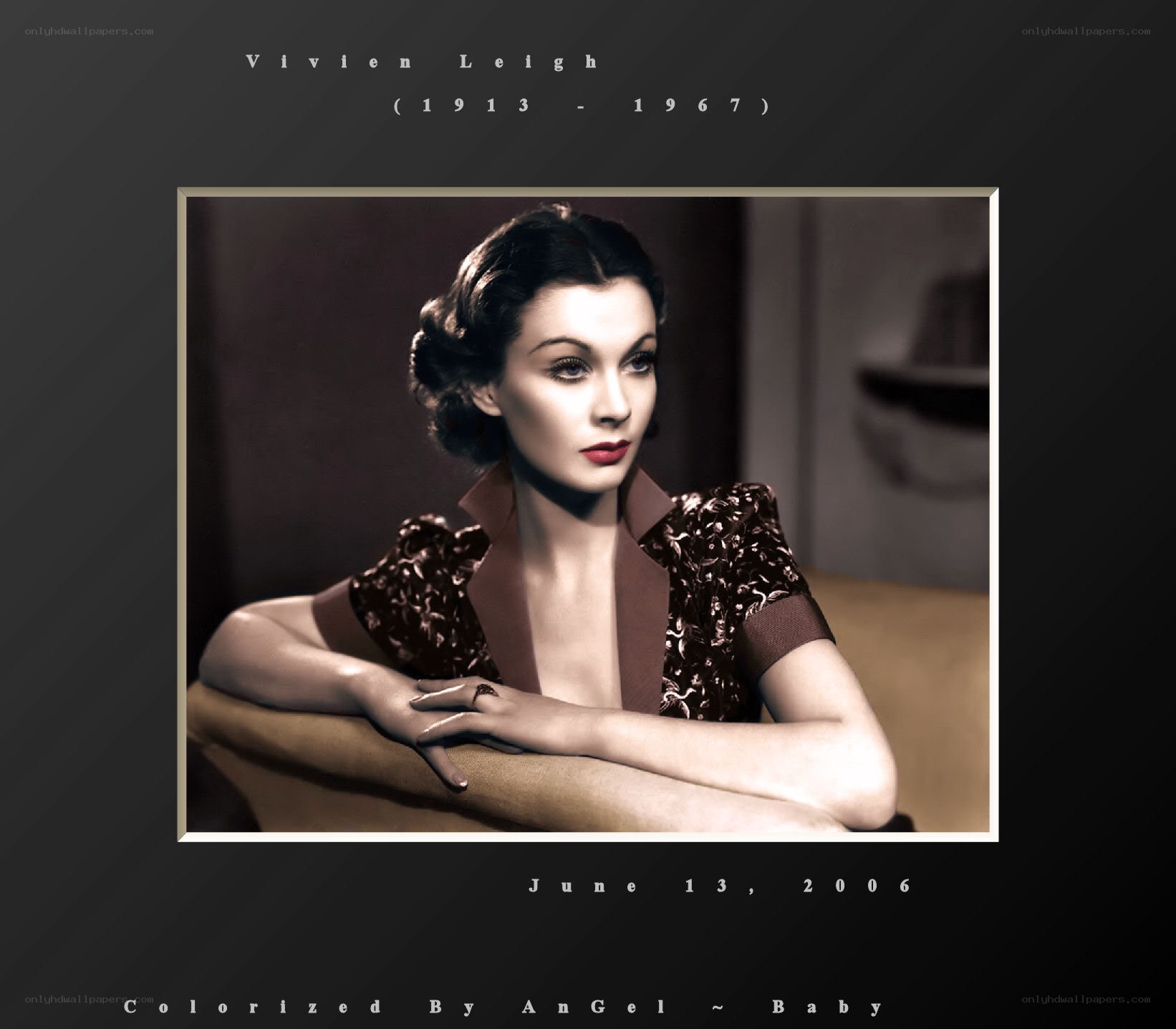 Vivien Leigh portrait