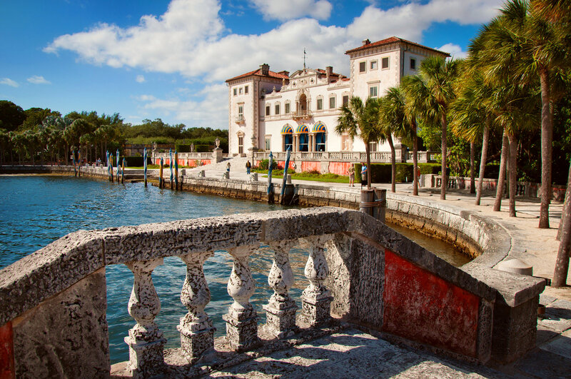 Vizcaya Museum and Gardens — Blue