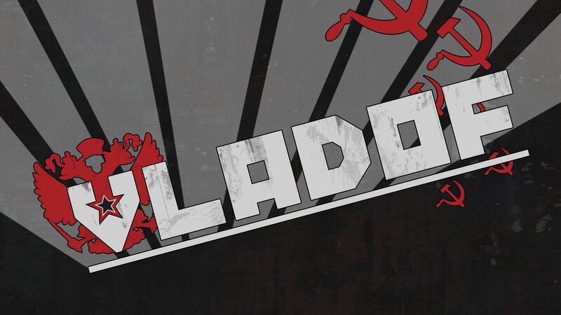 Vladof logo with Soviet symbols