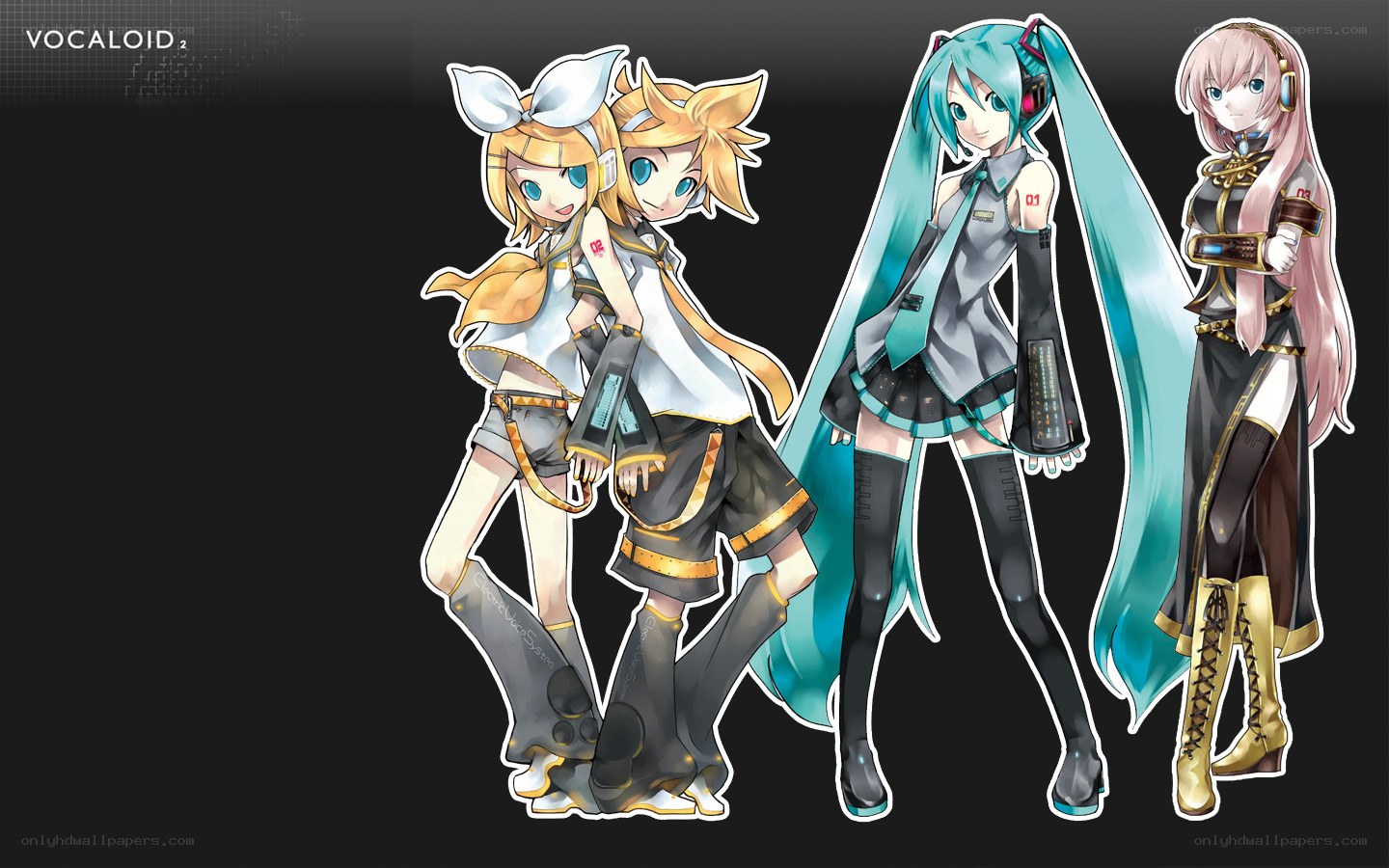 Vocaloid 2 characters art