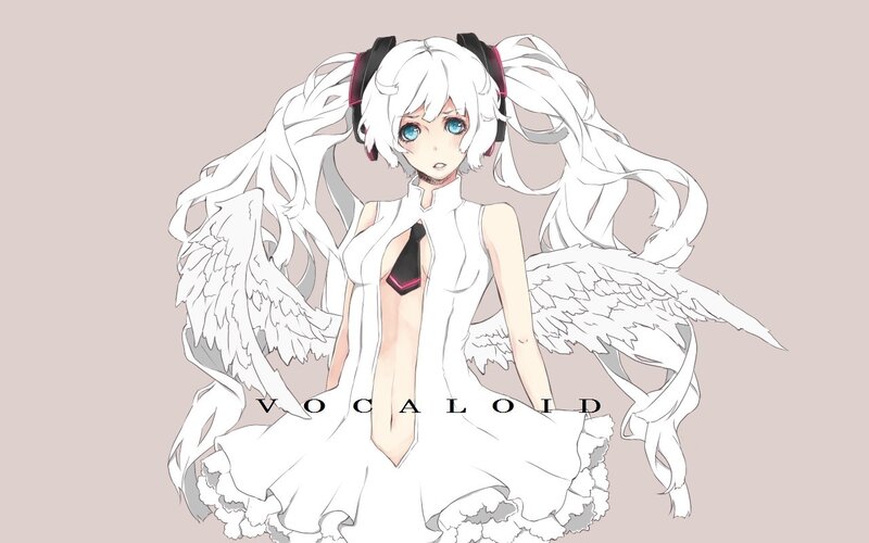 Vocaloid angel character