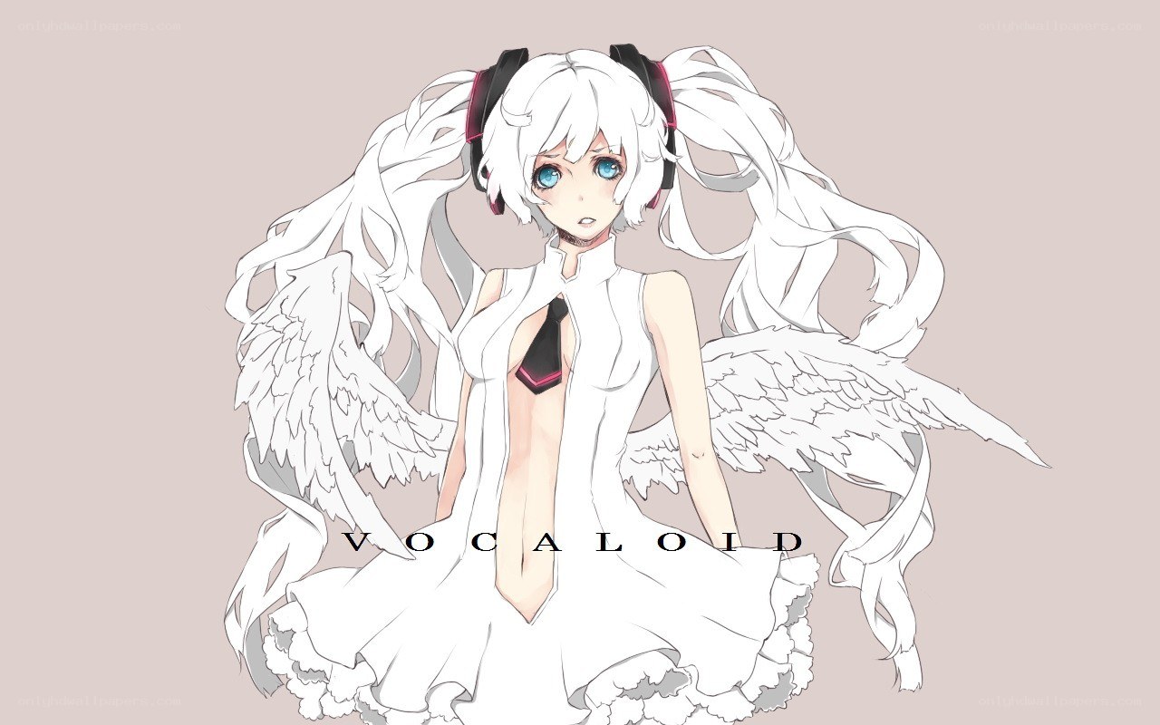 Vocaloid angel character