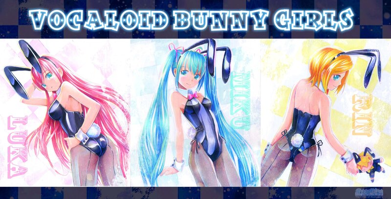 Vocaloid bunny girls artwork