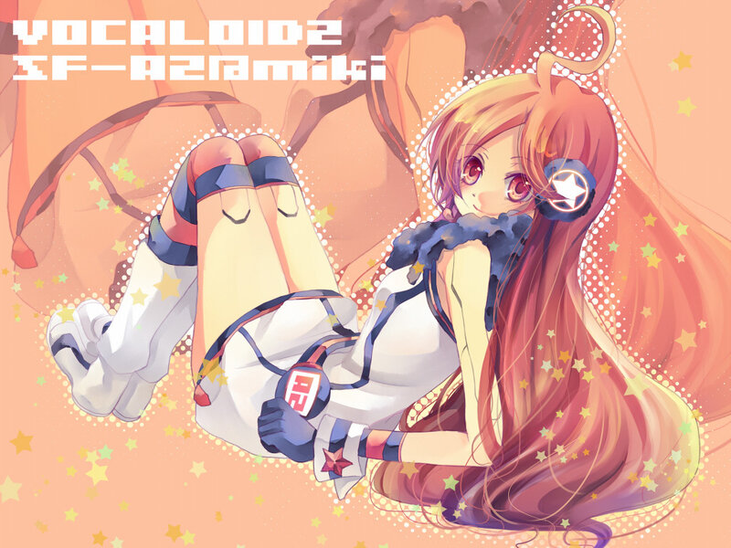 Vocaloid character illustration