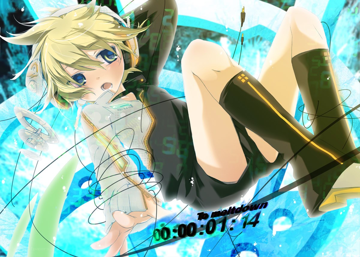 Vocaloid character in digital scene
