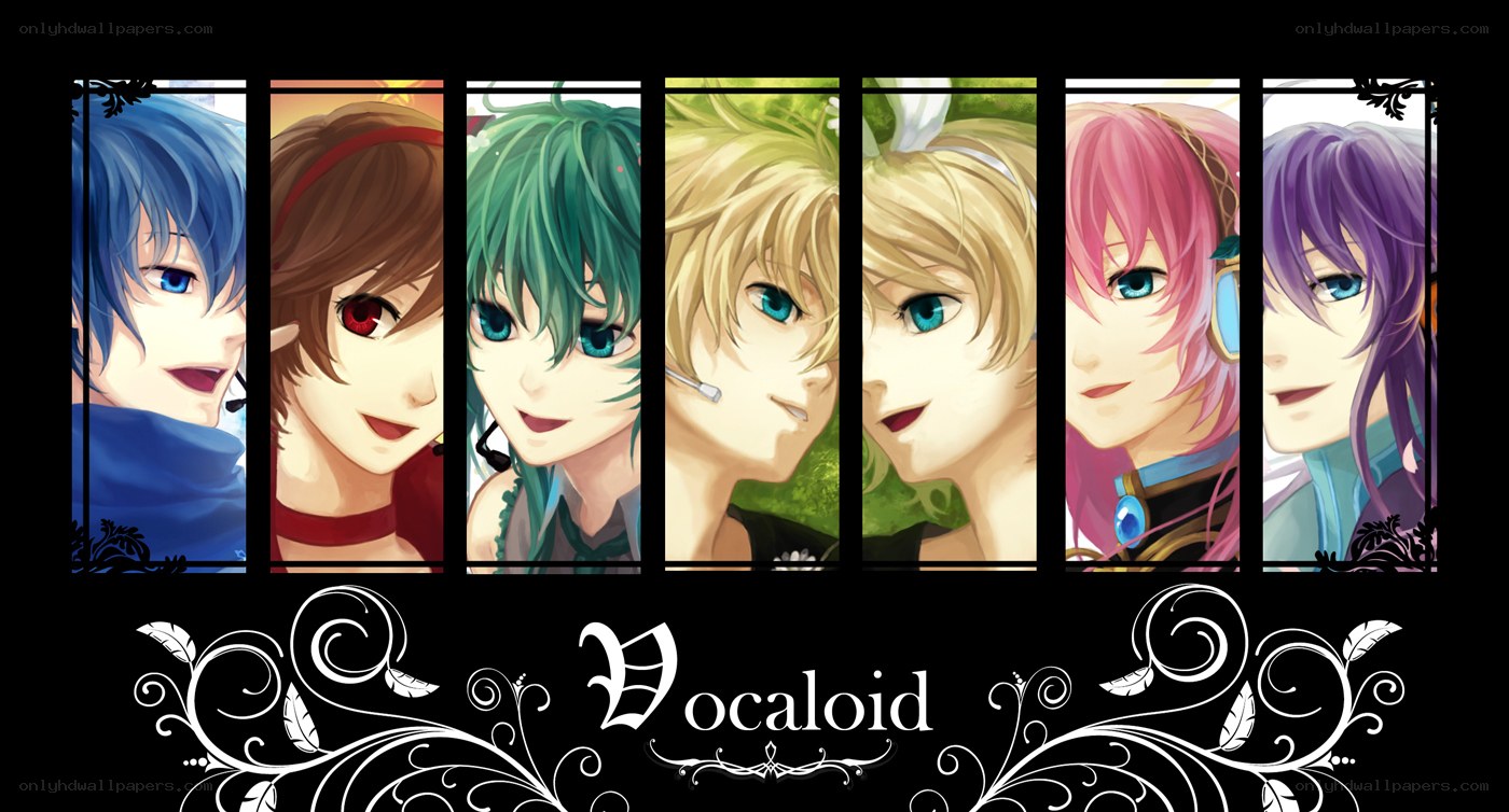 Vocaloid character lineup