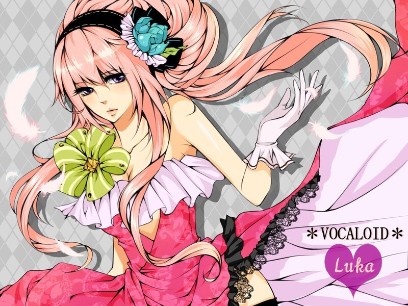 Vocaloid character Luka