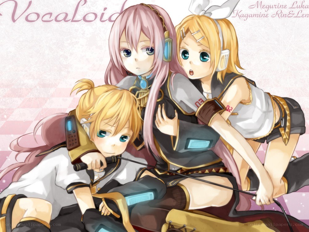 Vocaloid characters in performance