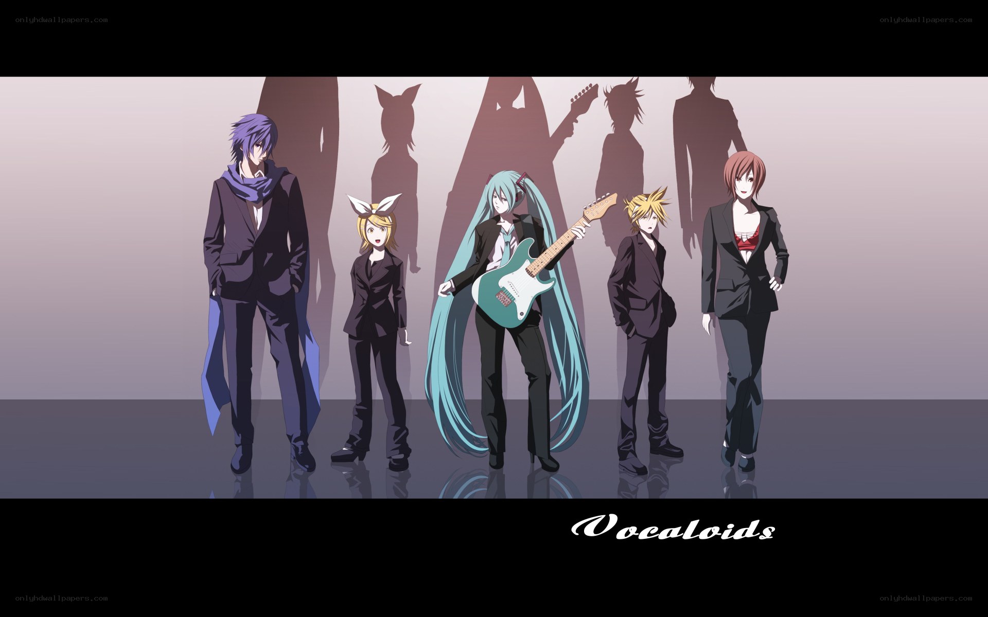 Vocaloid characters lineup
