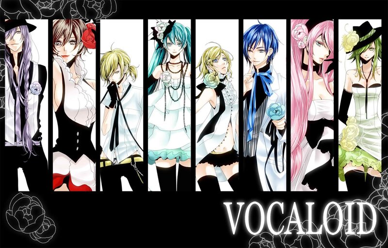 Vocaloid characters lineup