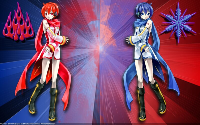 Vocaloid characters wallpaper