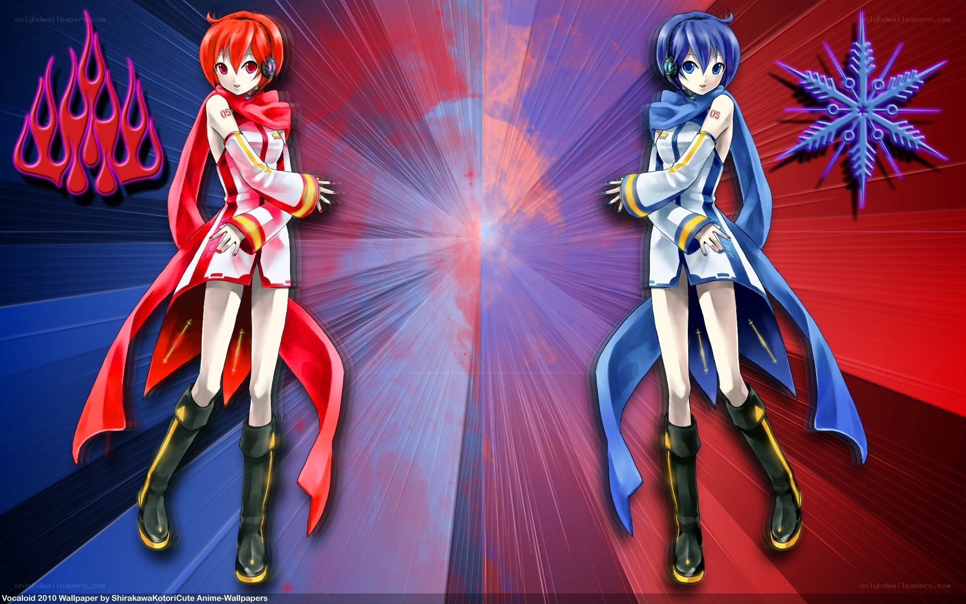 Vocaloid characters wallpaper