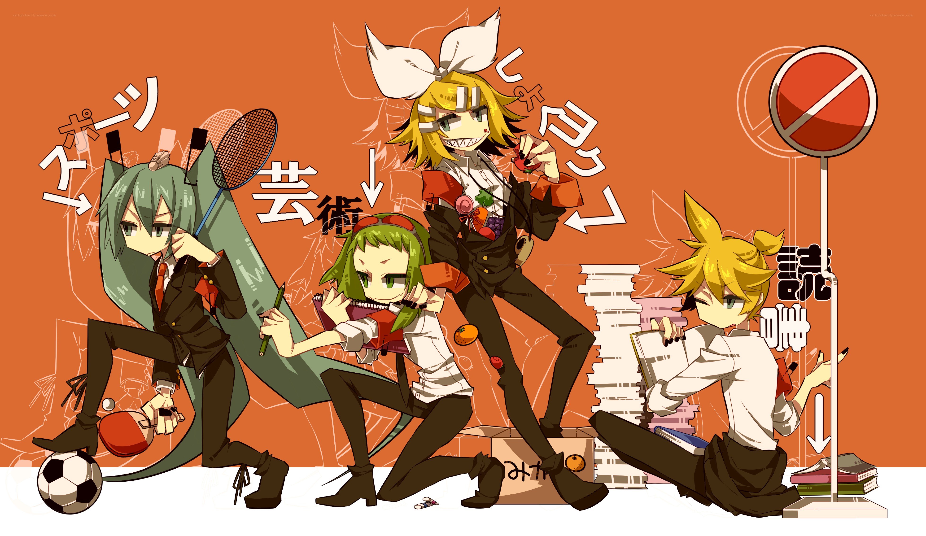 Vocaloid characters with hobbies