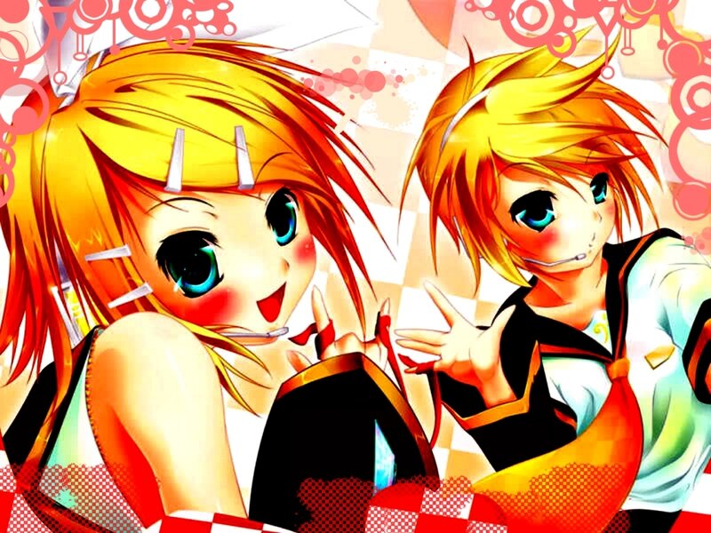 Vocaloid duo characters