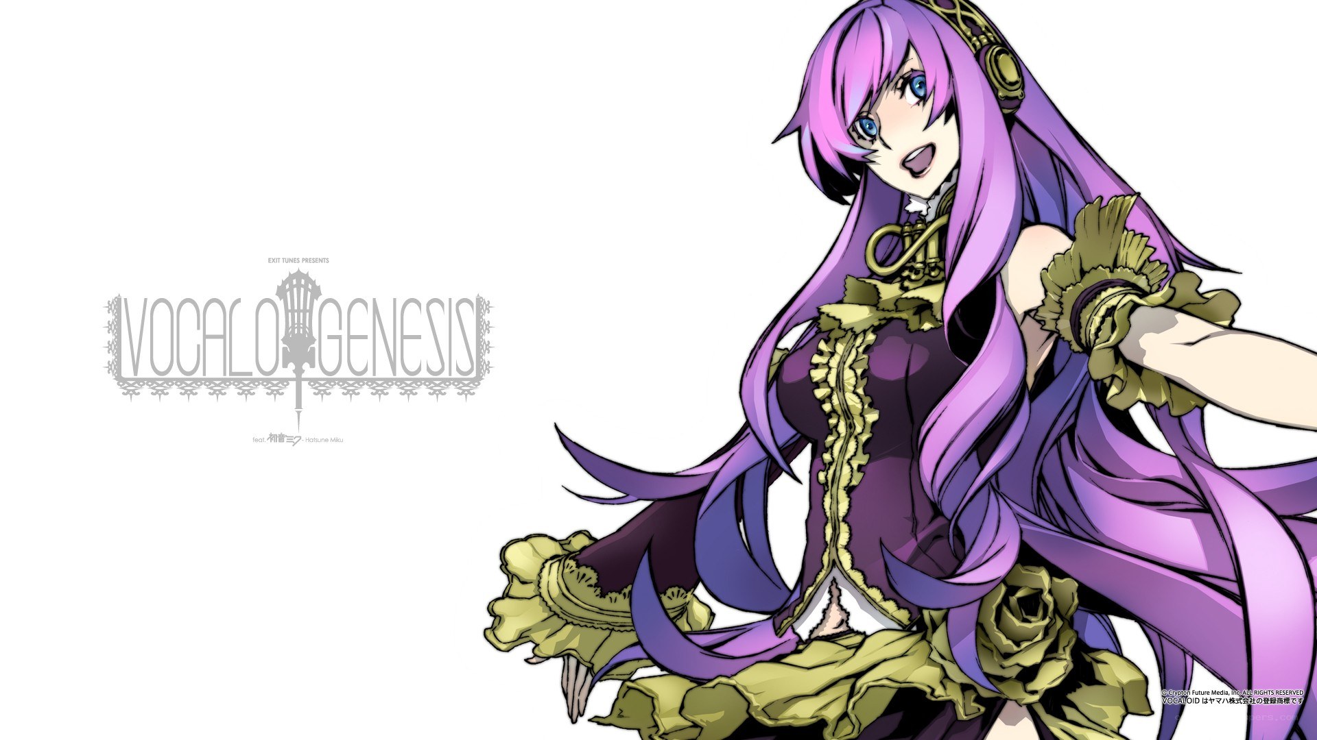 Vocaloid Genesis character art