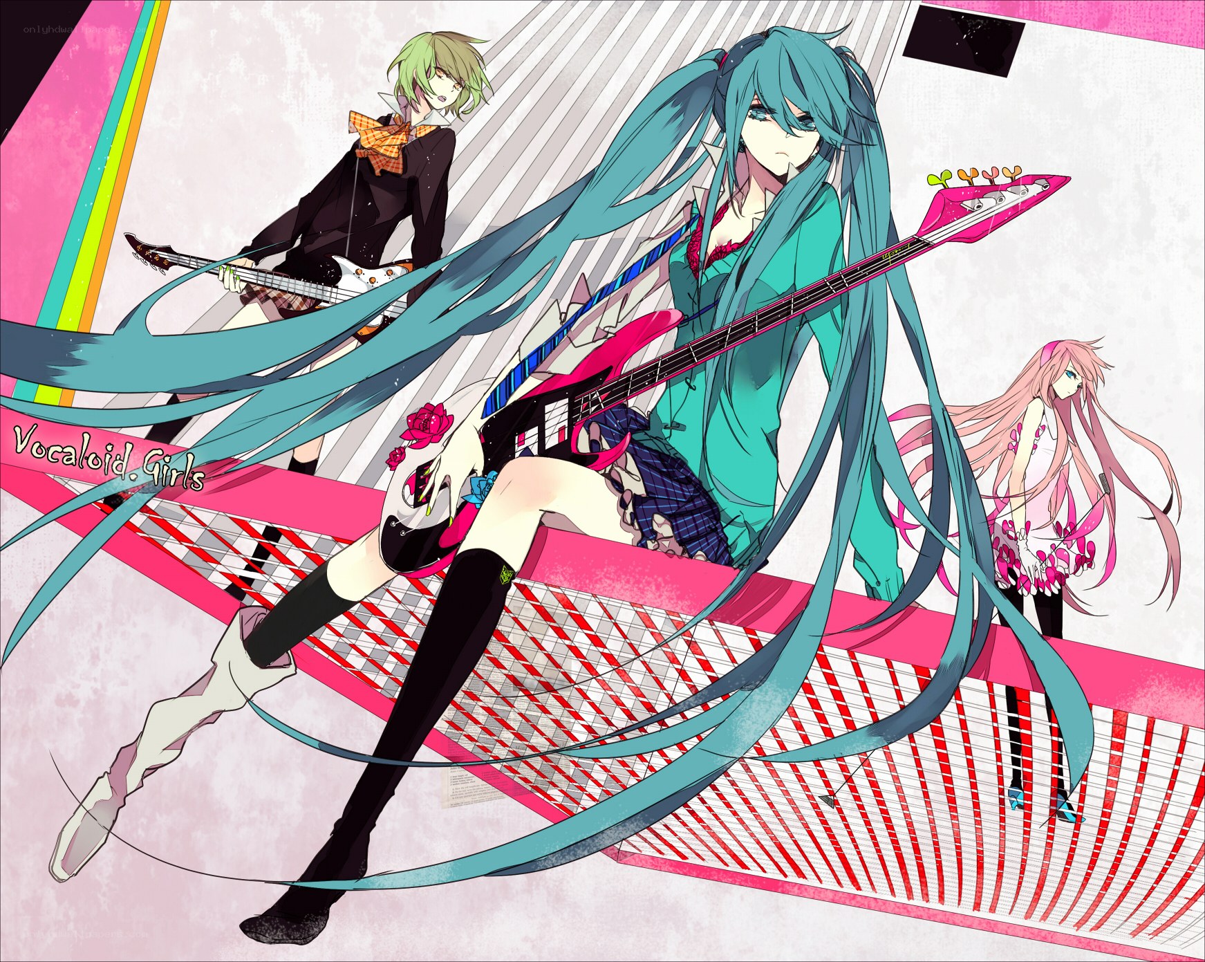Vocaloid girls band