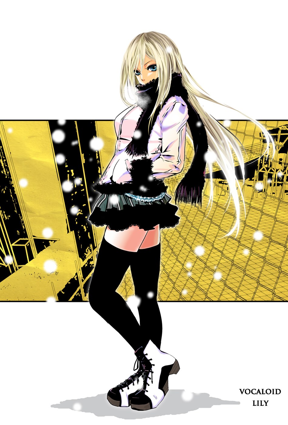 Vocaloid Lily character art