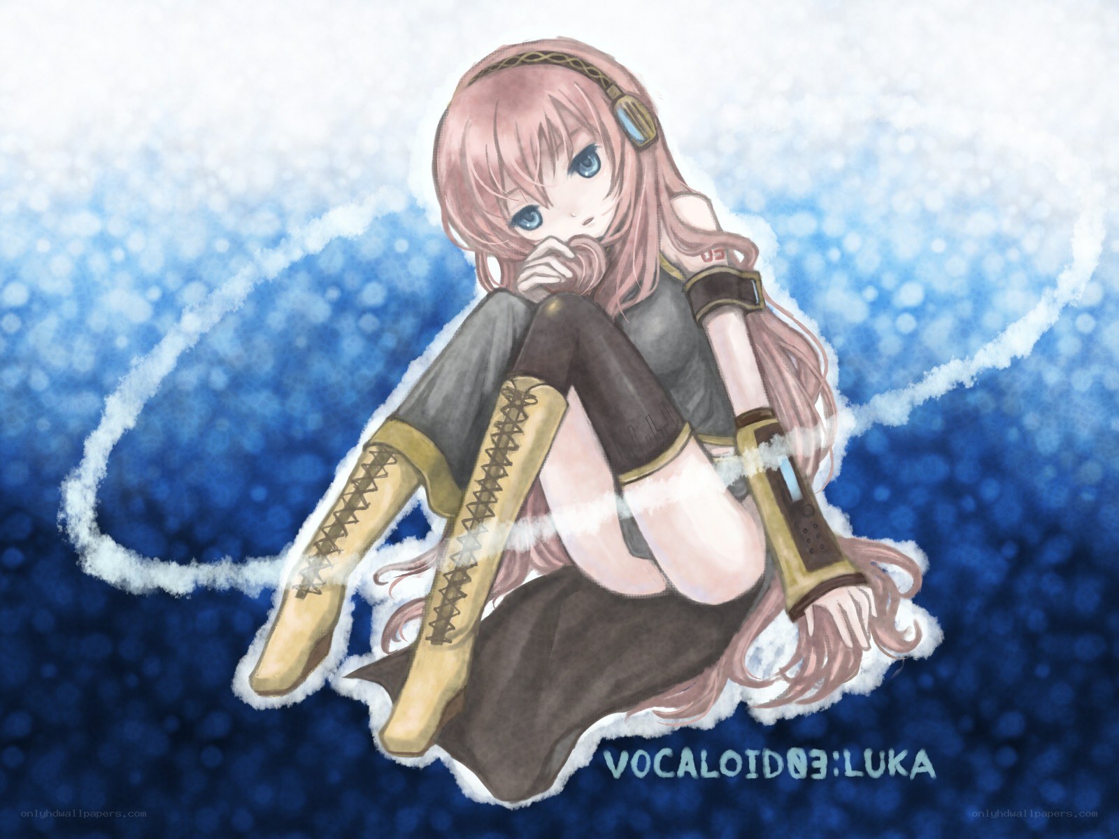 Vocaloid Luka character art
