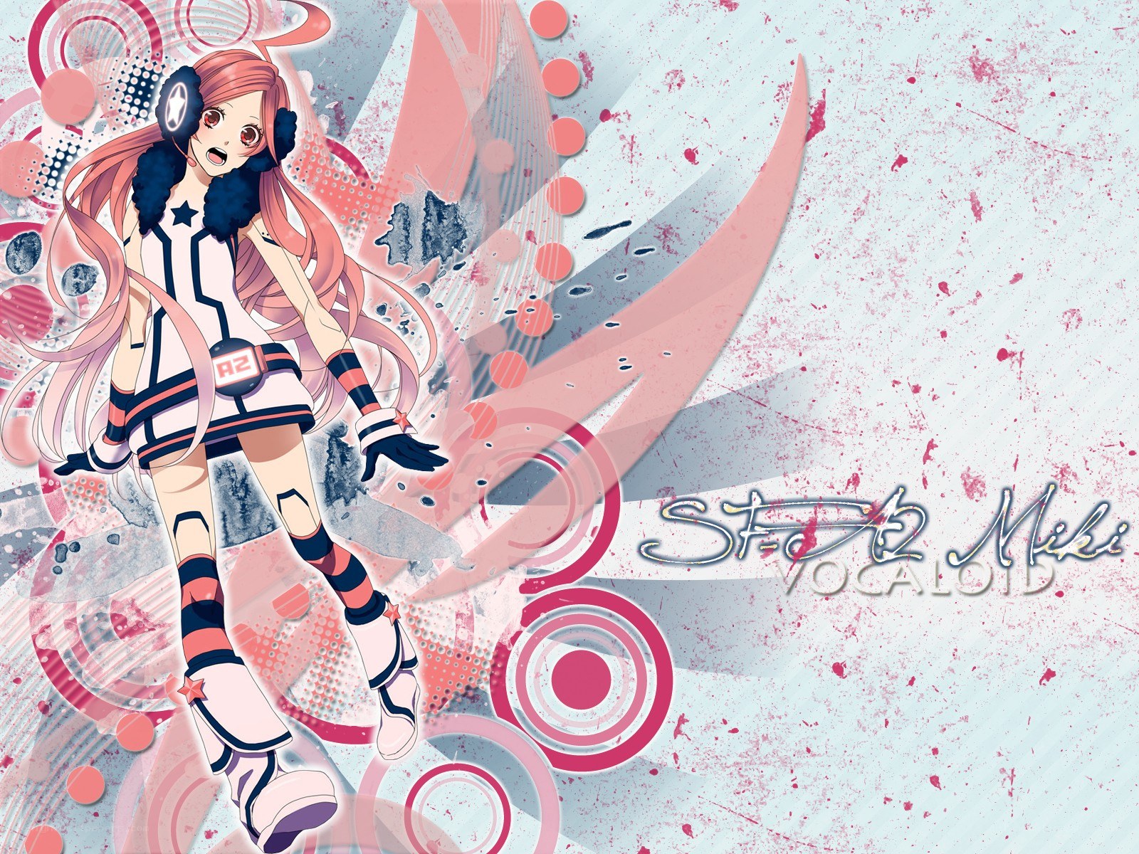 Vocaloid Miki character art