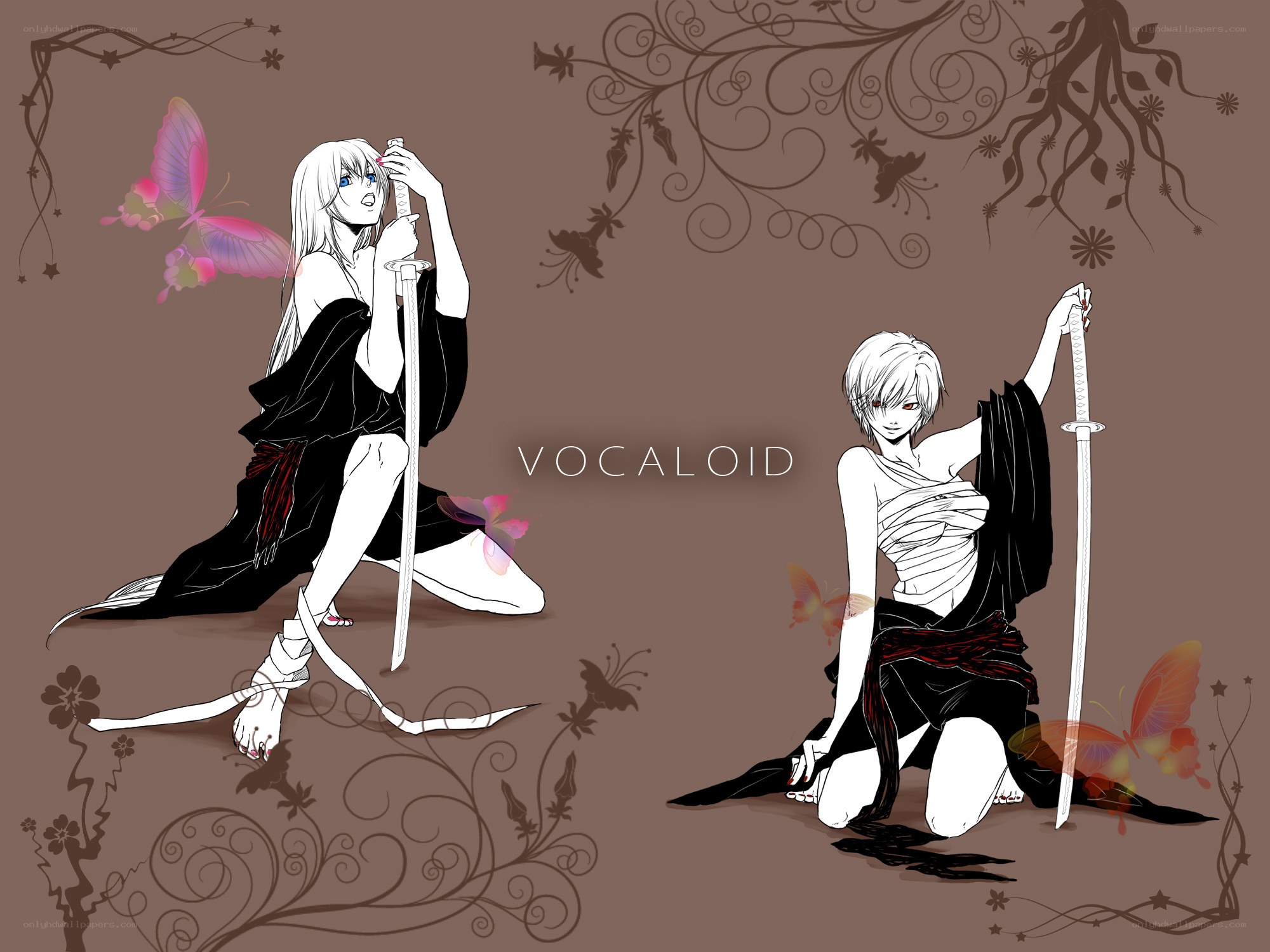 Vocaloid swordsmen art