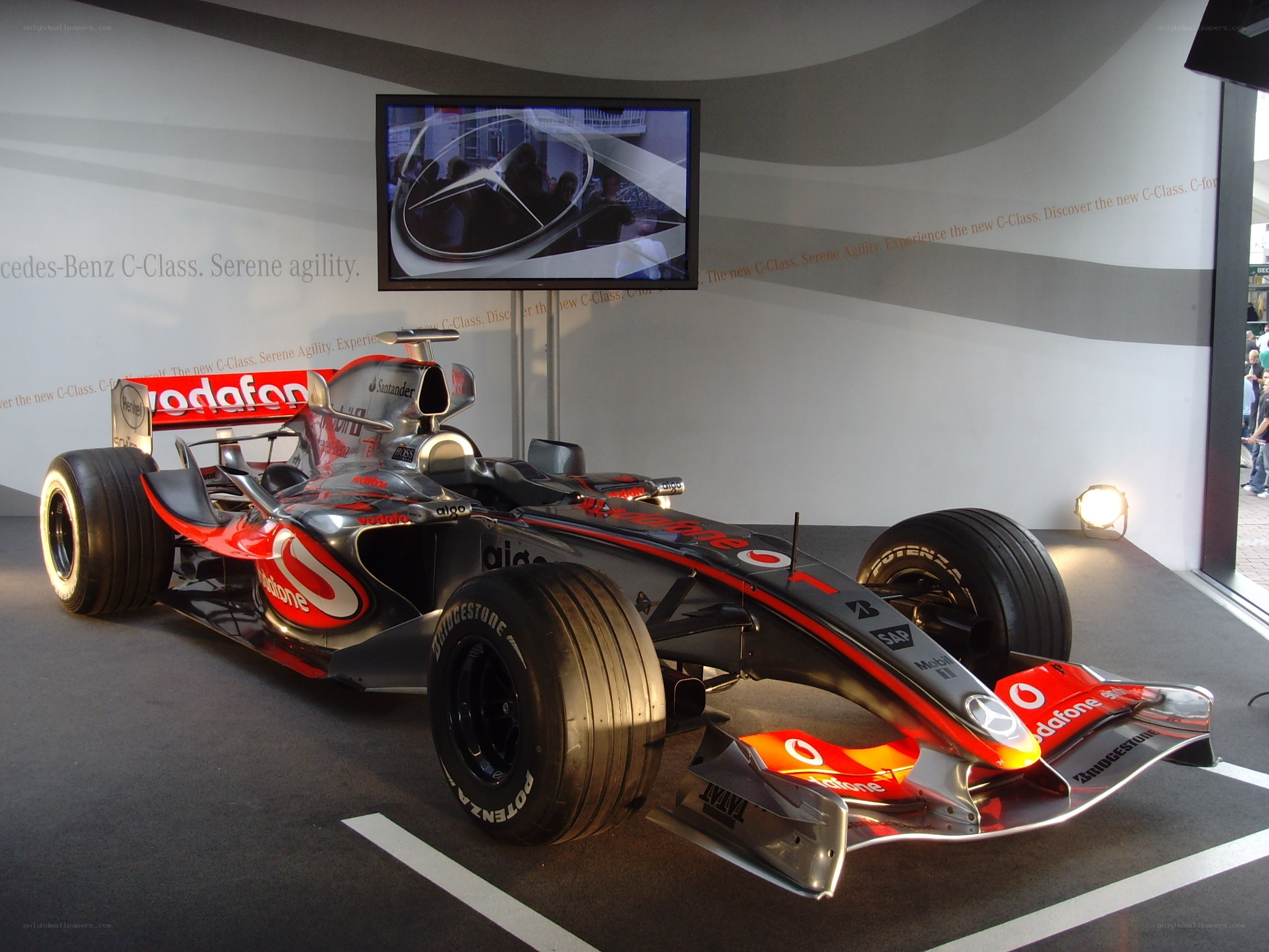 Vodafone McLaren Formula 1 car