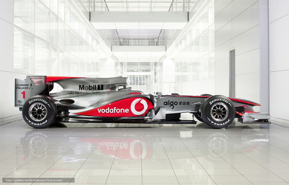 Vodafone McLaren Formula 1 car