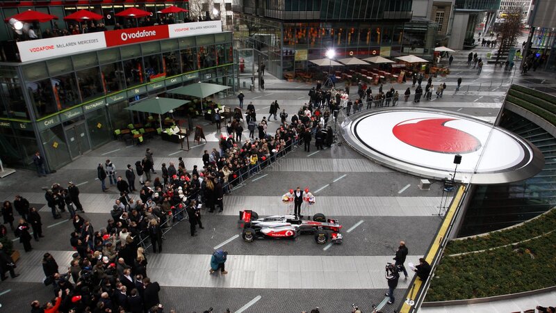 Vodafone McLaren Mercedes event
