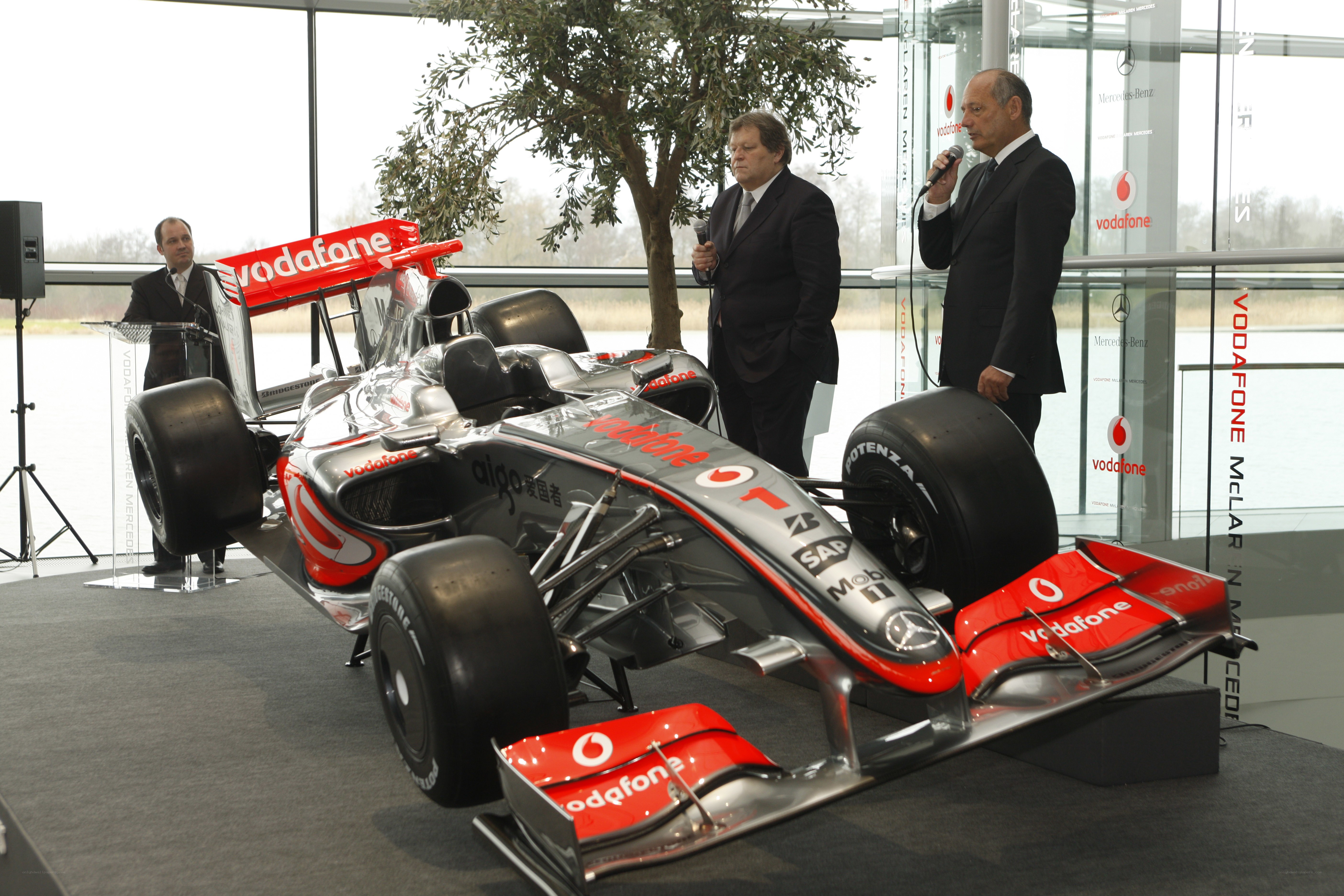 Vodafone McLaren Mercedes launch