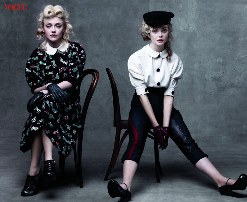 Vogue fashion photoshoot