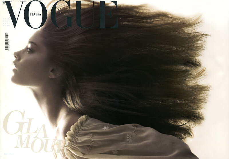 Vogue Italia February 2005 cover