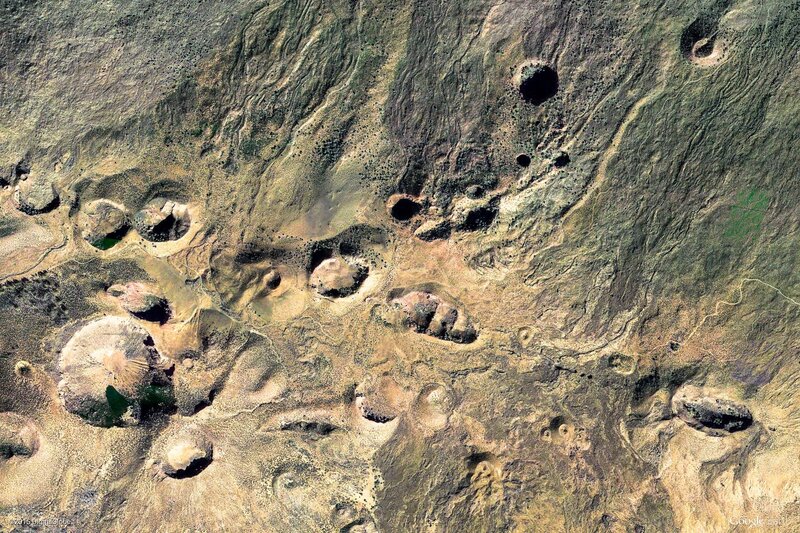Volcanic Crater Field