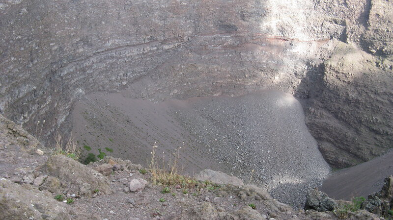 Volcanic Crater Interior