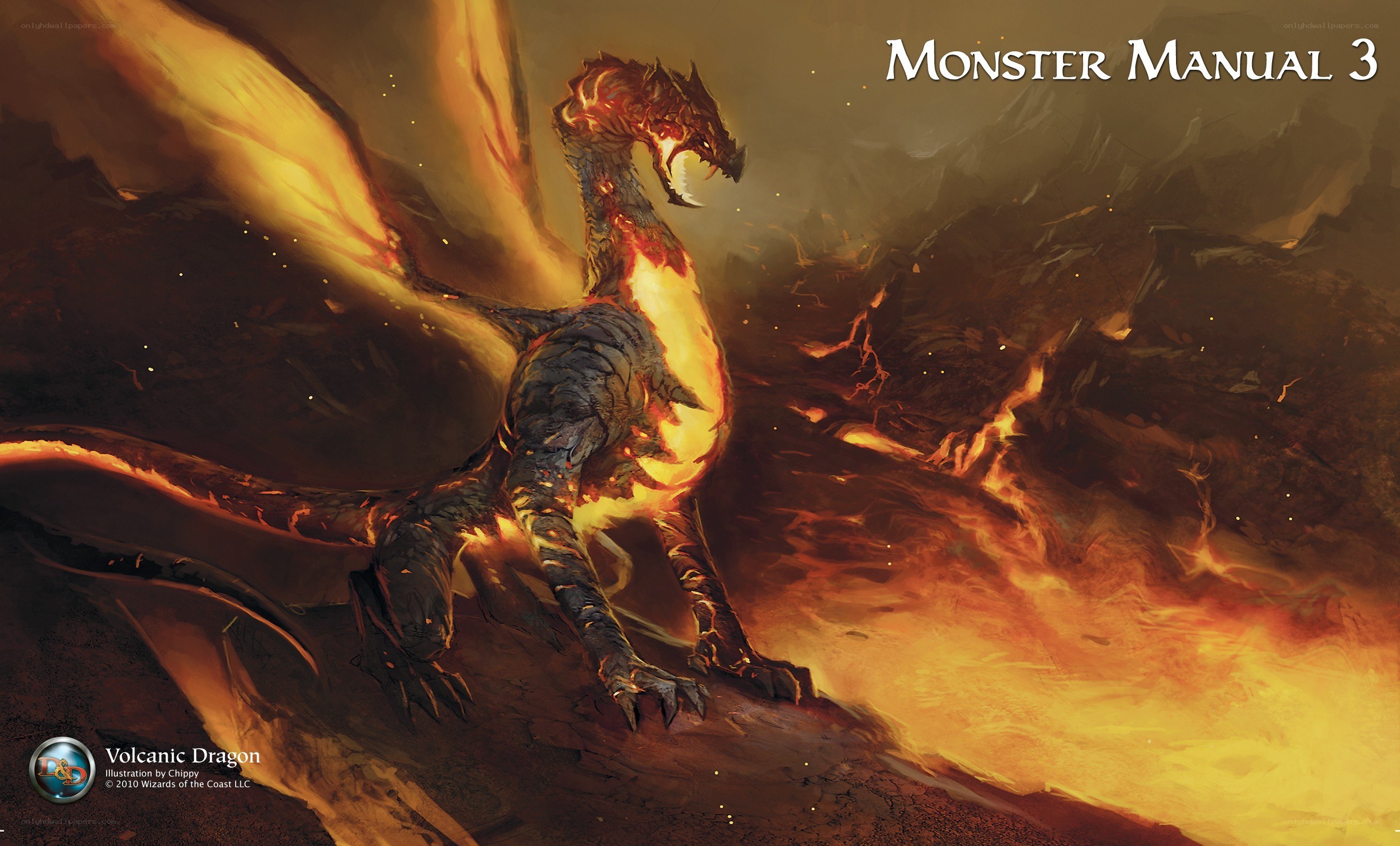 Volcanic Dragon from Monster Manual 3