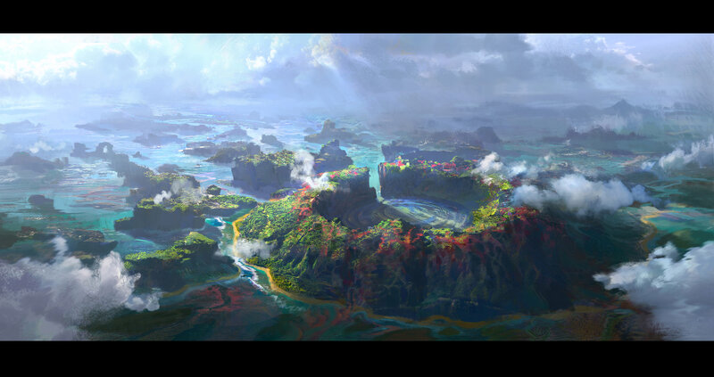 Volcanic Island Archipelago